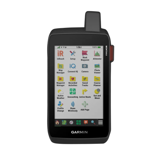 Garmin Montana 760i Rugged GPS Touchscreen Navigator with inReach Technology and 8-megapixel Camera (010-02964-10) by Garmin