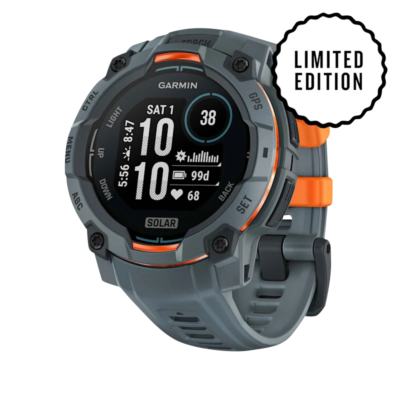 Garmin Instinct 3 Solar smartwatch, Twilight color with Twilight Band, limited edition 45mm