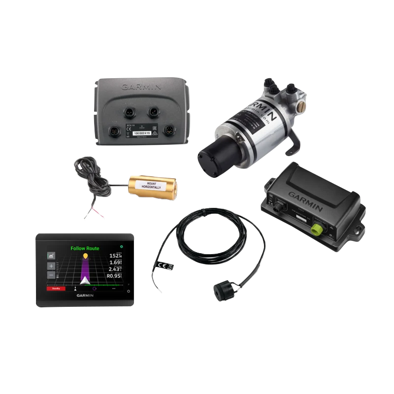 Garmin Compact Reactor 40 Hydraulic Autopilot with GHC 50 and Shadow Drive Technology Pack With GHC 50 and Shadow Drive (010-02794-08) by Garmin