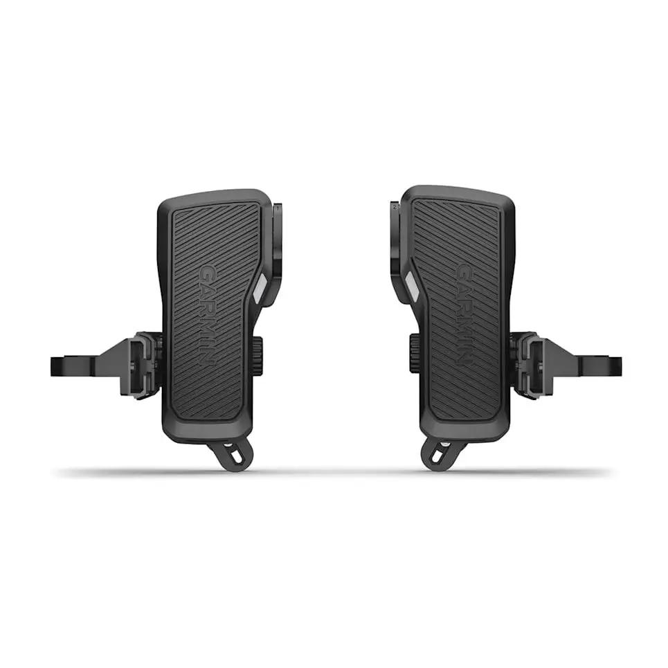 Garmin Power Steer foot pedals with mounting rails transducer pair