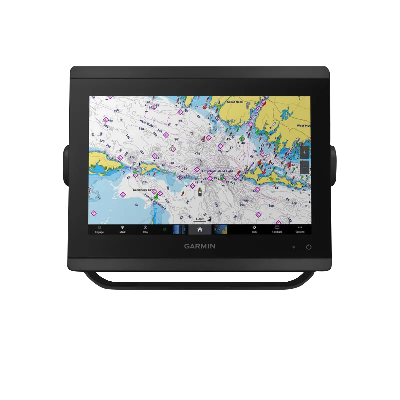 Garmin GPSMAP 8410xsv marine chartplotter with Worldwide Basemap, black unit