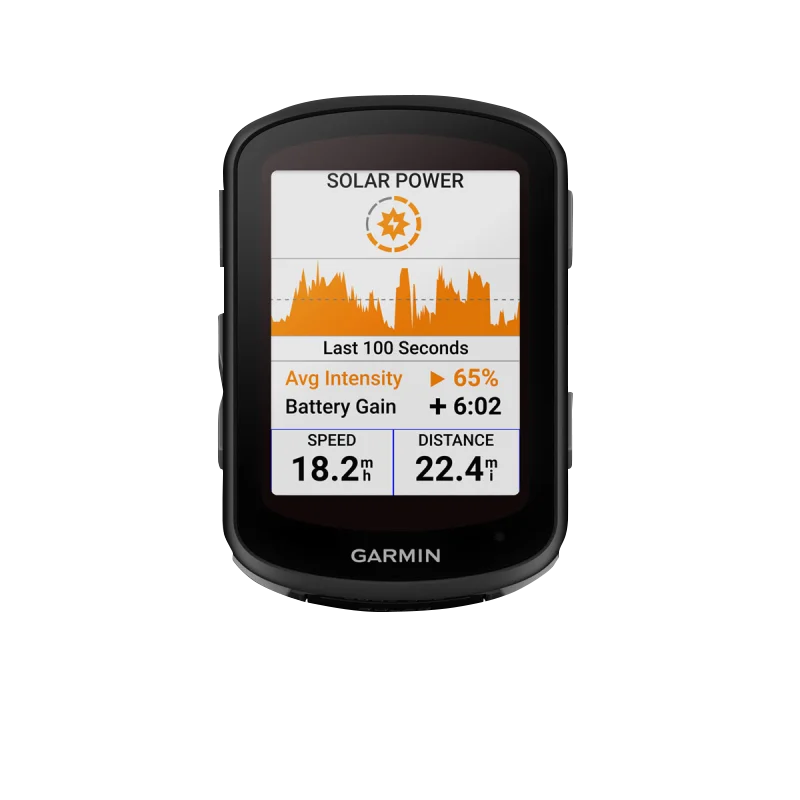 Garmin Edge 540 Solar bicycle computer, device only, black