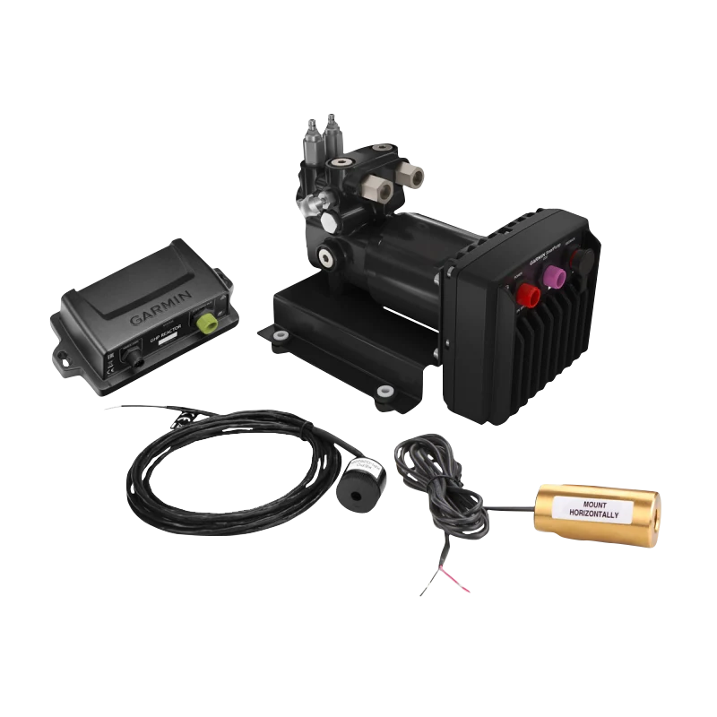 Garmin Reactor 40 hydraulic corepack with SmartPump v2 (black); mounting hardware and cables included