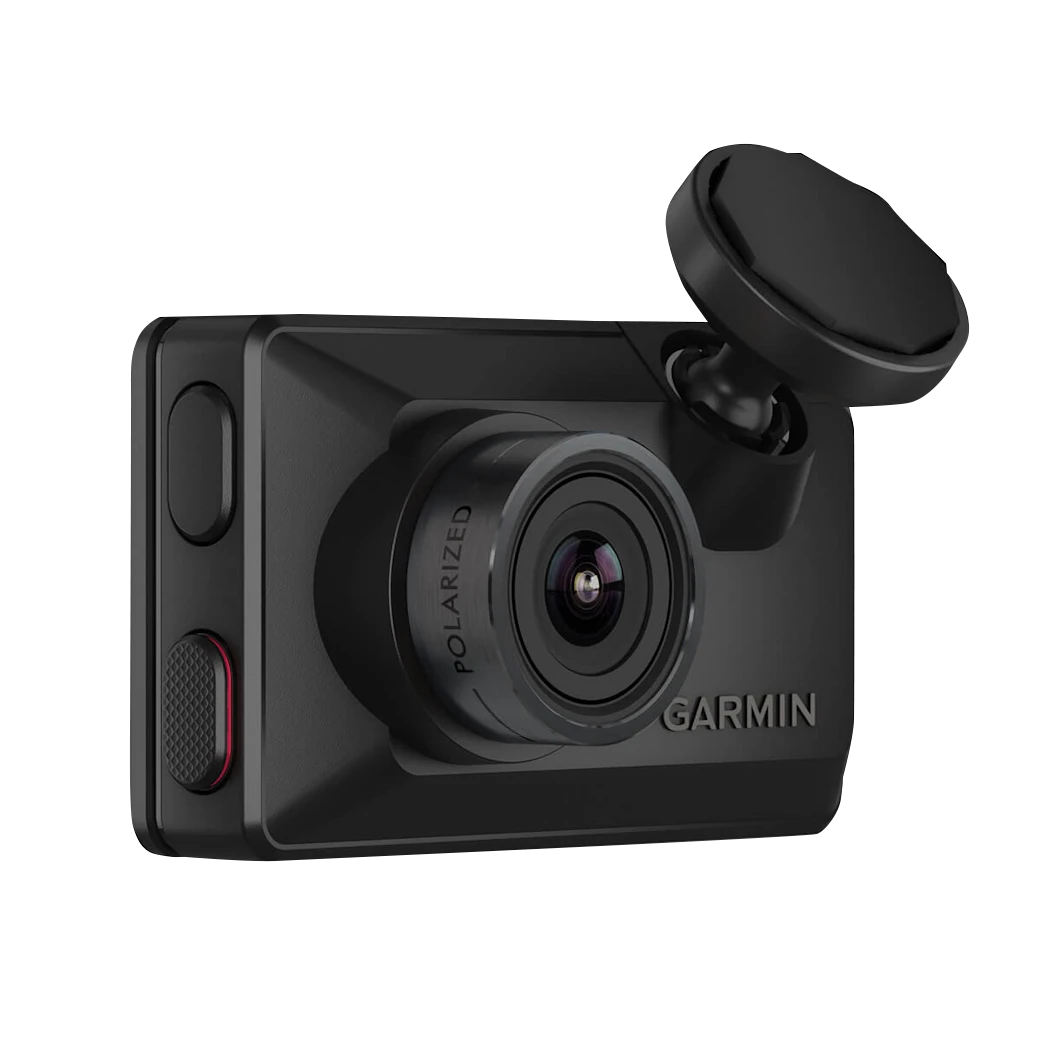 Garmin Dash Cam X310, black dash cam with polarized lens