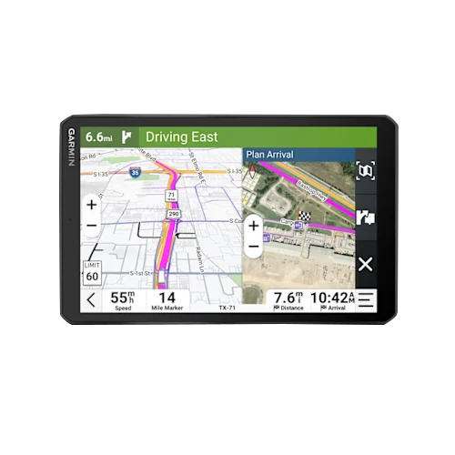 Garmin Dezl OTR820 GPS Truck Navigator, black 8-inch display, model 010-02925-00