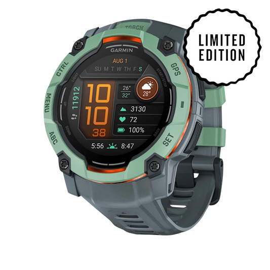 Garmin Instinct 3 AMOLED, (50mm) Neo Tropic with Twilight Band (010-03020-01) by Garmin