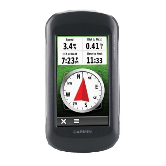 Garmin Montana 650t, Handheld Touchscreen Outdoor/Trail GPS with TOPO Maps (Garmin Certified Refurbished) by Garmin
