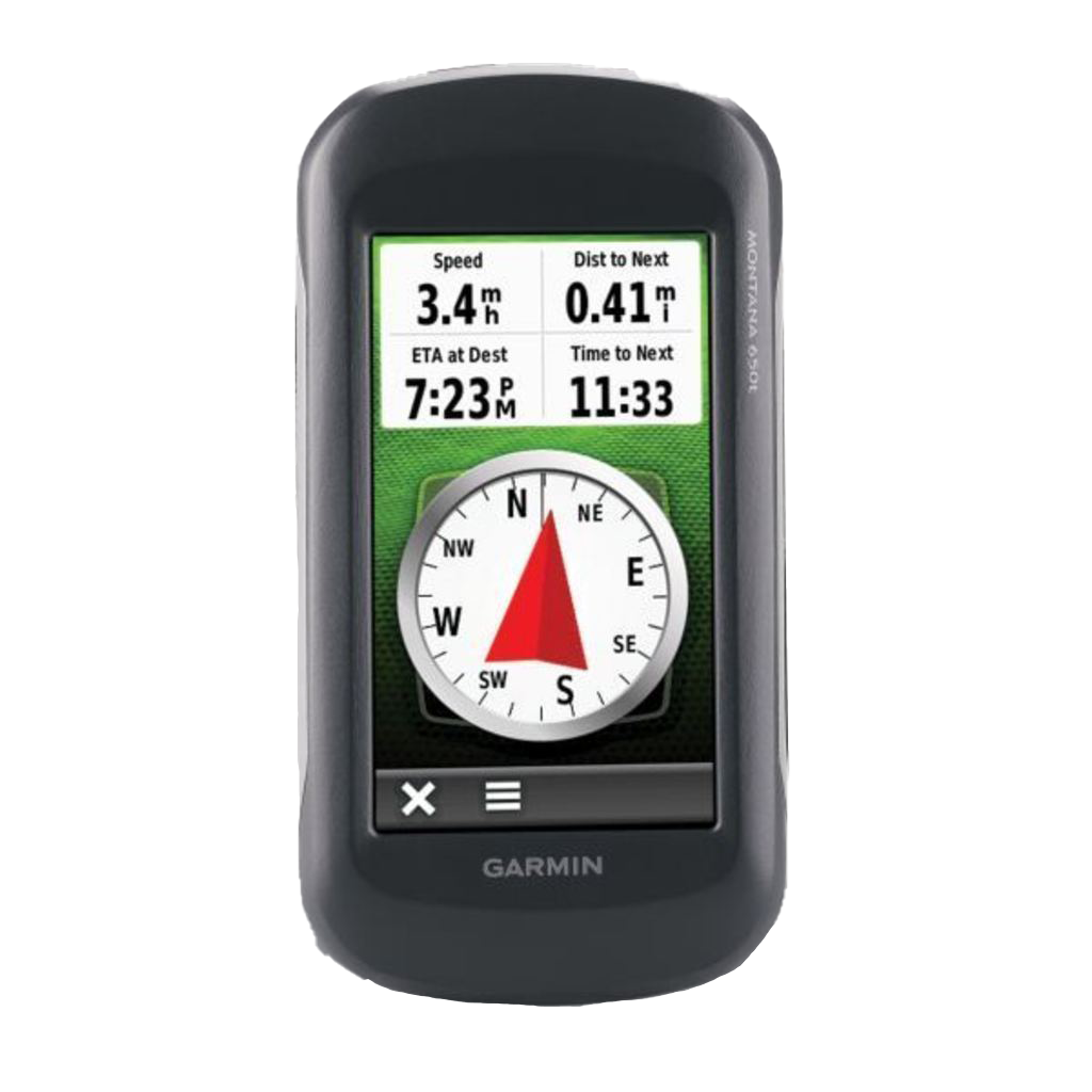 Garmin Montana 650t handheld GPS with touchscreen and TOPO maps, Garmin Certified Refurbished