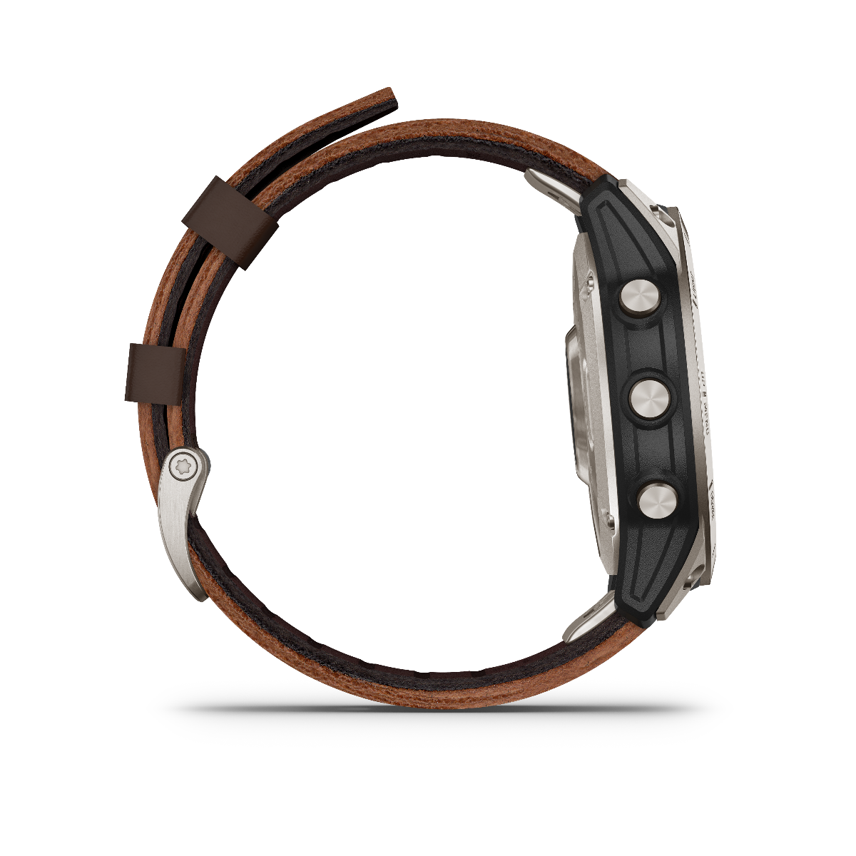 Garmin D2 Mach 1, Oxford Brown Leather Band, GPS Aviation Smartwatch for Pilots (010-02582-54) by Garmin