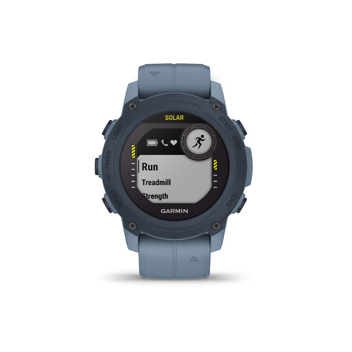 Garmin Descent G1 Solar dive smartwatch in hurricane blue