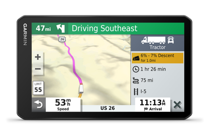 Garmin Dezl OTR700, Trucking GPS Navigator with 7-inch Screen (Garmin Certified Refurbished) by Garmin