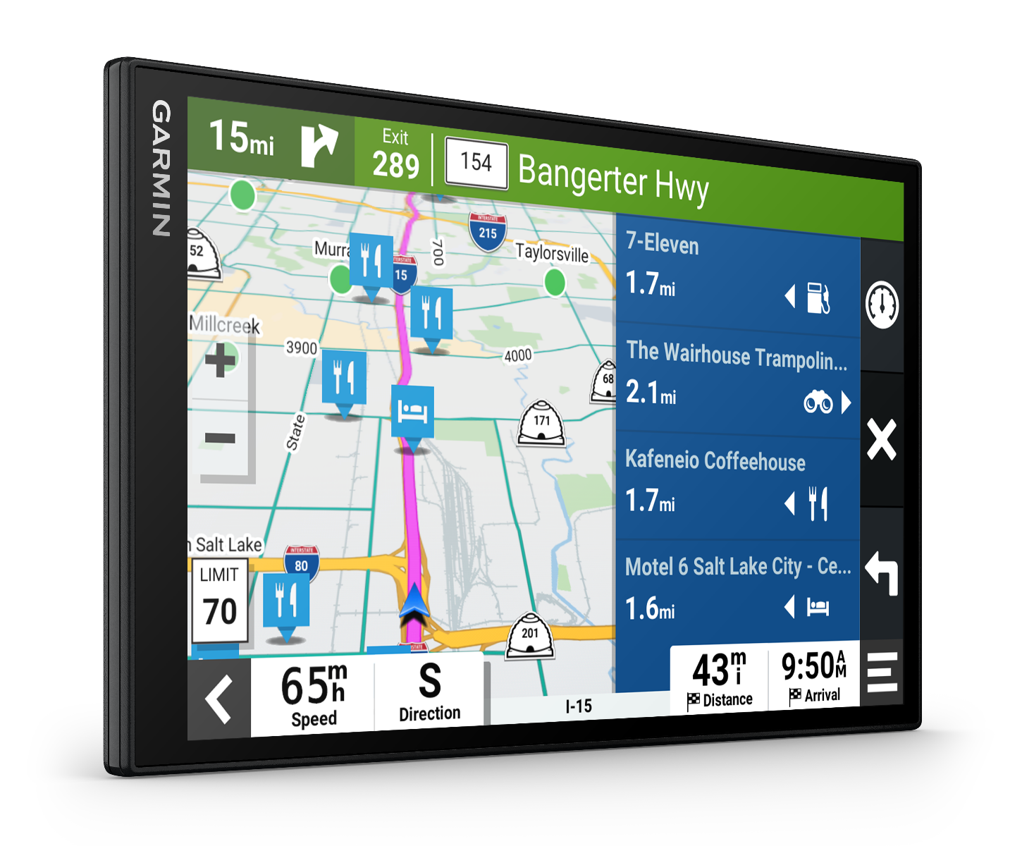 Garmin DriveSmart 86, Smart 8-inch GPS Navigator for Automobiles (010-02471-00) by Garmin