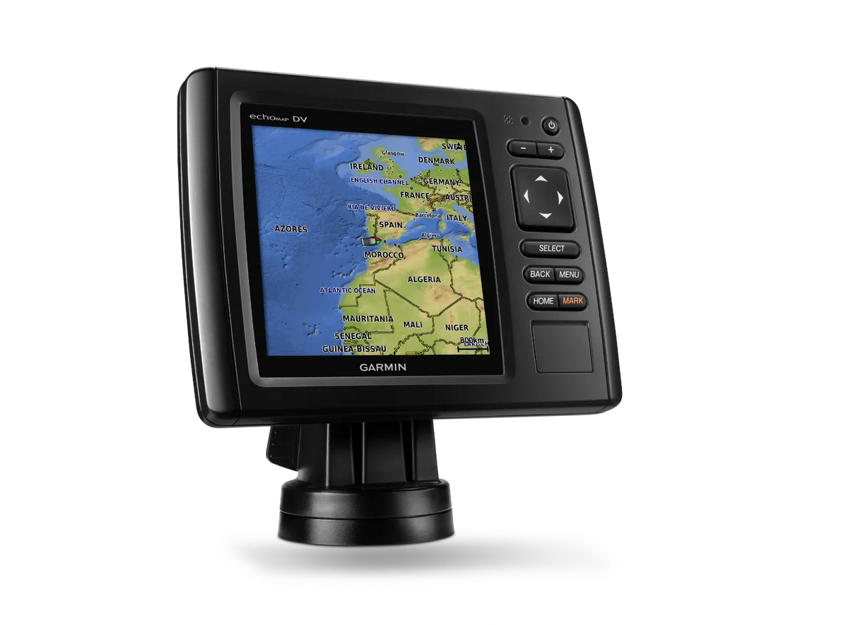 Garmin EchoMap CHIRP 52cv marine chartplotter with transducer