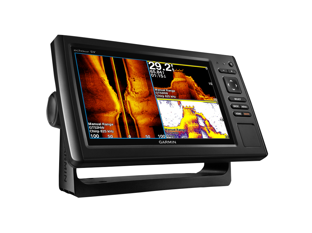 Garmin ECHOMAP CHIRP 93sv w/ Transducer (010-01804-01) by Garmin