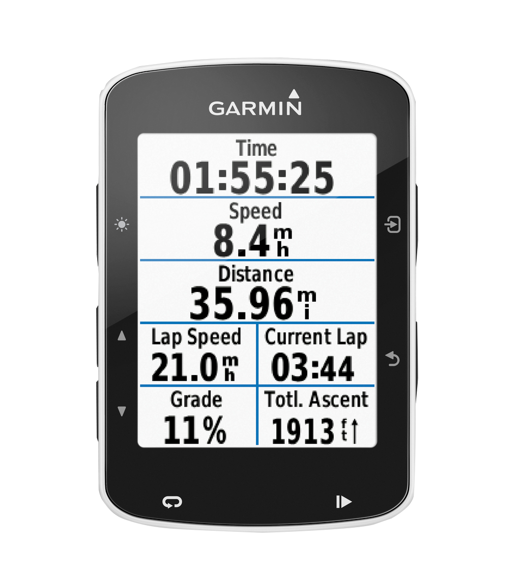 Garmin Edge 520 Bundle, Smart Biking Computer for Cyclists (010-01369-00) by Garmin