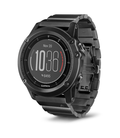 Garmin Fenix 3 HR w/ Sapphire Lens (010-01338-70) by Garmin