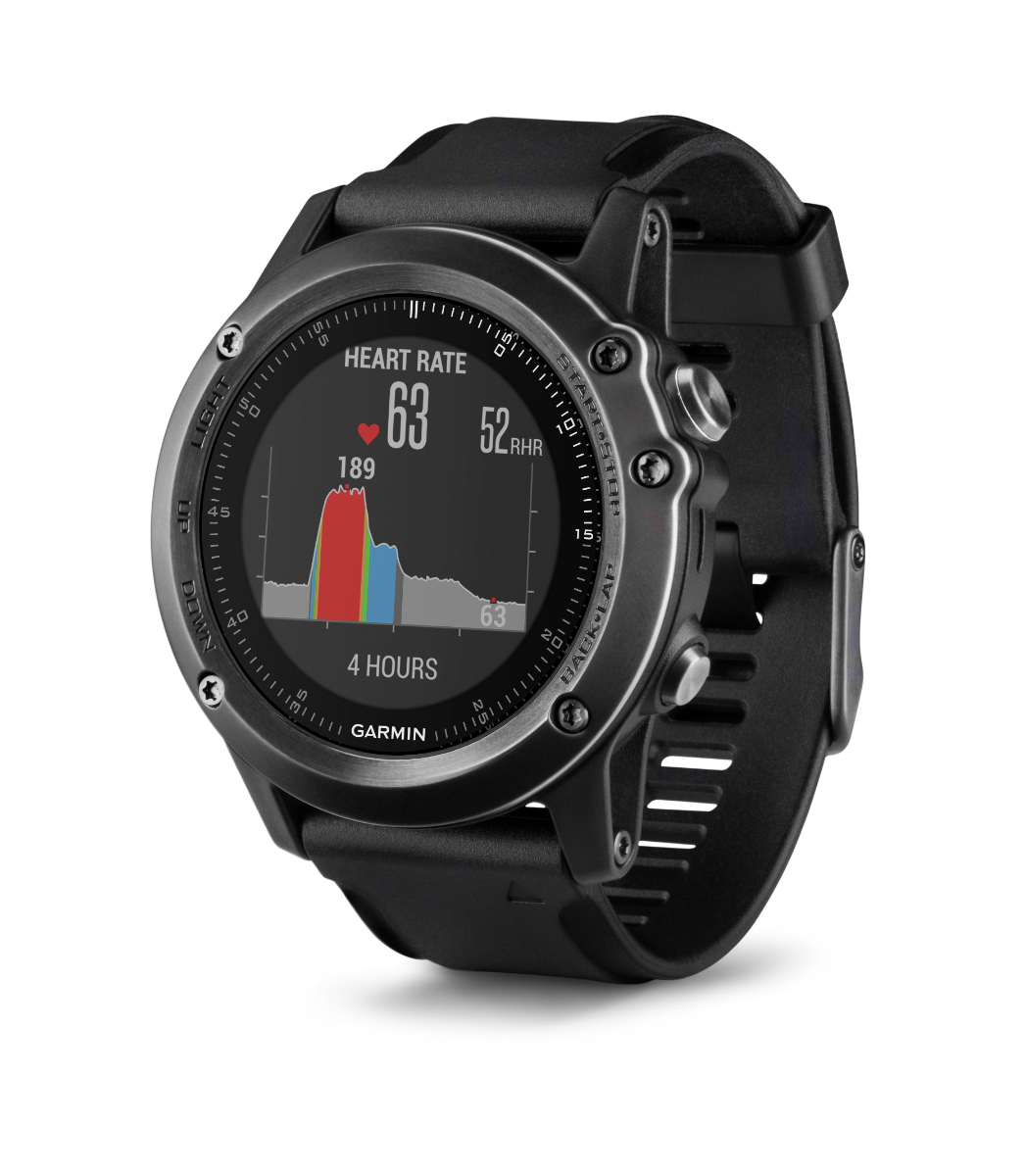 Garmin Fenix 3 HR Performer Bundle (010-01338-73) by Garmin