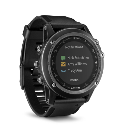 Garmin Fenix 3 HR w/ Sapphire Lens (010-01338-70) by Garmin