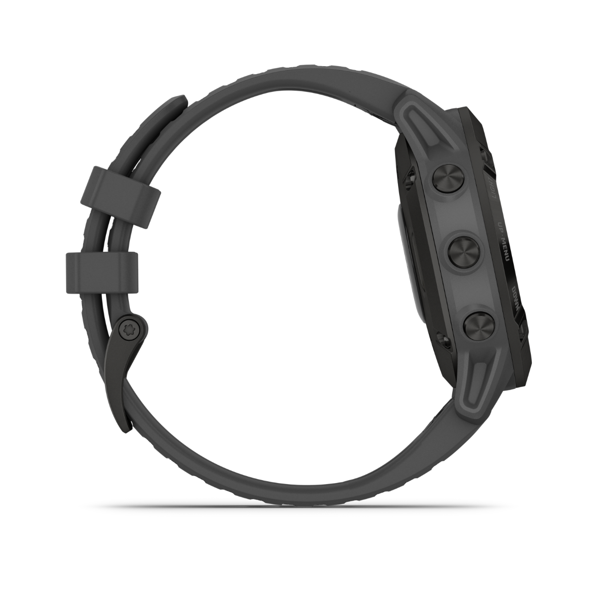 Gamin Fenix 6 Pro Solar, Black with Gray Band, GPS Smartwatch (Garmin Certified Refurbished) by Garmin