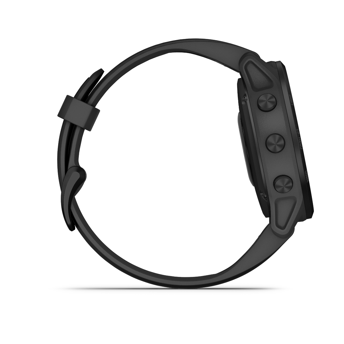 Garmin Fenix 6S Pro GPS smartwatch with black bezel and black band, certified refurbished