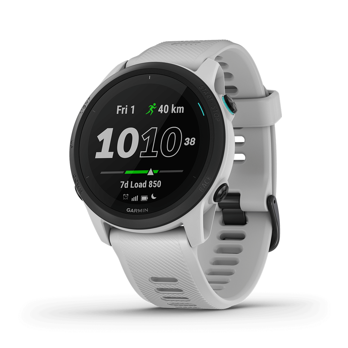 Garmin Forerunner 745, Whitestone, GPS Running and Triathlon Smartwatch (Garmin Certified Refurbished) by Garmin