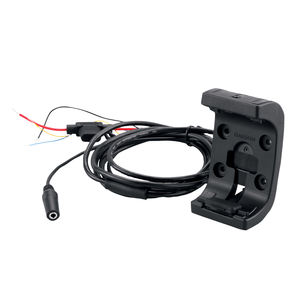 Garmin AMPS Rugged Mount with Audio/Power Cable (010-11654-01) by Garmin