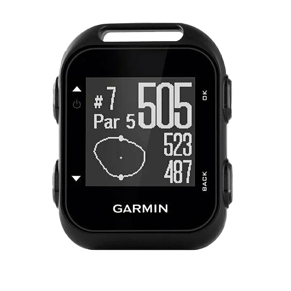 Garmin Approach G10 golf GPS & rangefinder, certified refurbished, black