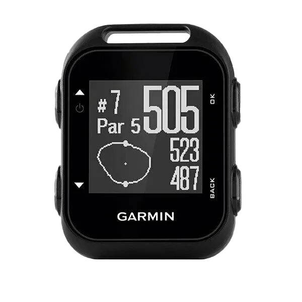 Garmin Approach G10 golf GPS & rangefinder, certified refurbished, black