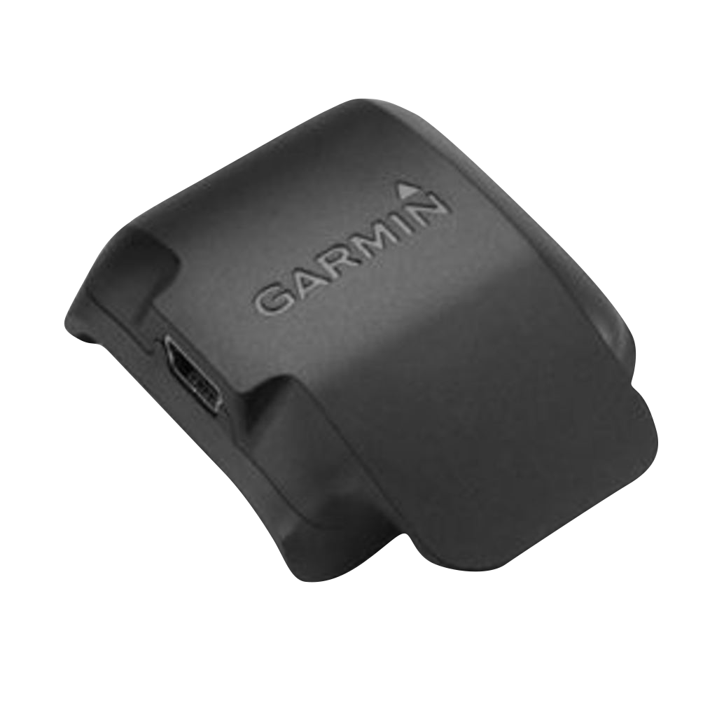 Garmin BarkLimiter Deluxe charging clip, black with Garmin logo