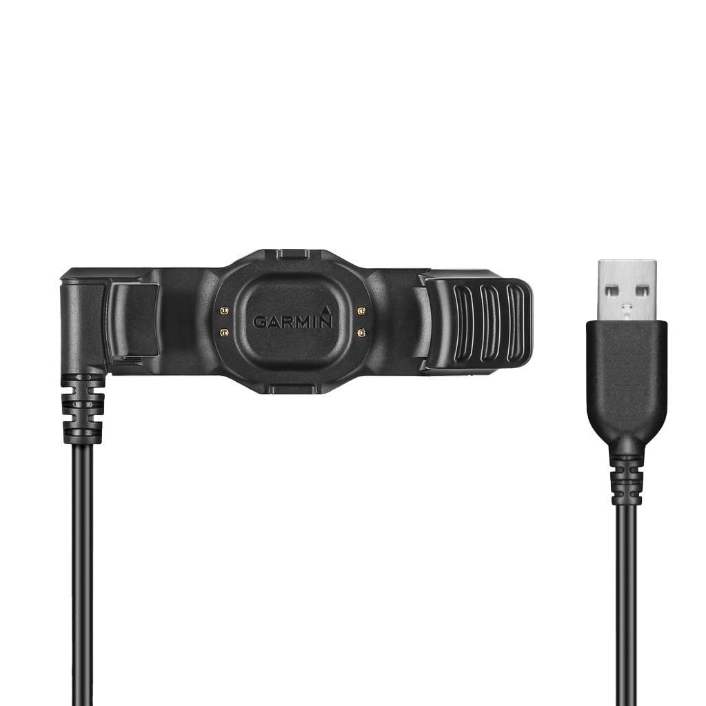 Garmin charging data cradle and USB cable for Forerunner 225 (2 items)