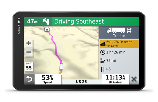 Garmin Dezl OTR700, Trucking GPS Navigator with 7-inch Screen (Garmin Certified Refurbished) by Garmin