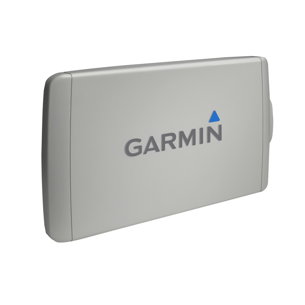 Garmin ECHOMAP 9-inch protective cover, gray with blue Garmin logo