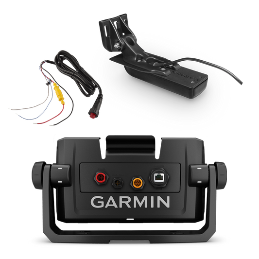 Garmin ECHOMAP UHD 6Xcv Boat Kit, Includes GT24HW-TM Transducer, Power Cable and Cradle (020-00200-20) by Garmin
