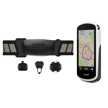 Garmin Edge 1030 bundle with sensors and mounting hardware, smart bicycle computer