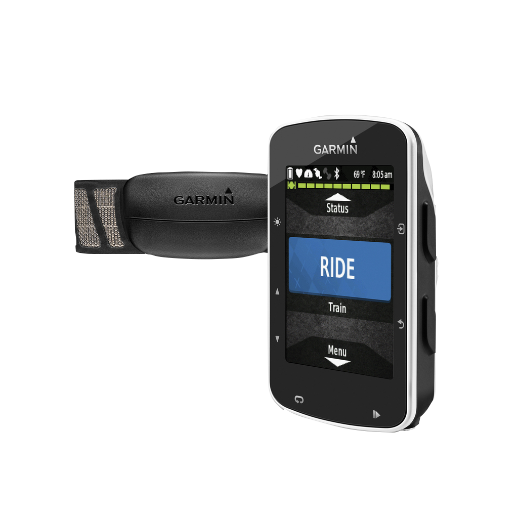 Garmin Edge 520 Bundle, Smart Biking Computer for Cyclists (010-01369-00) by Garmin