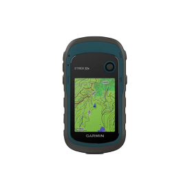 Garmin eTrex 22x rugged handheld GPS with maps in teal case