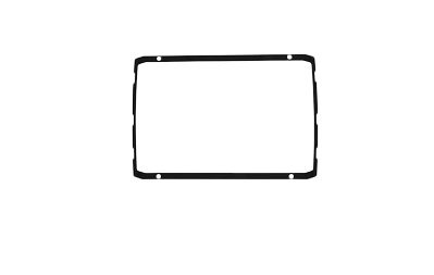 Garmin Flush Mount Kit 12-inch frame, black, 010-12842-03