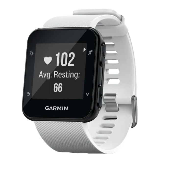 Garmin Forerunner 35, White, Fitness GPS Smartwatch for Runners (Garmin Certified Refurbished) by Garmin