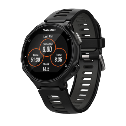Garmin Forerunner 735XT Blk & Gray Tri-Bundle (010-01614-03) by Garmin