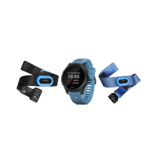 Garmin Forerunner 945 blue bundle smartwatch with 2 extra bands
