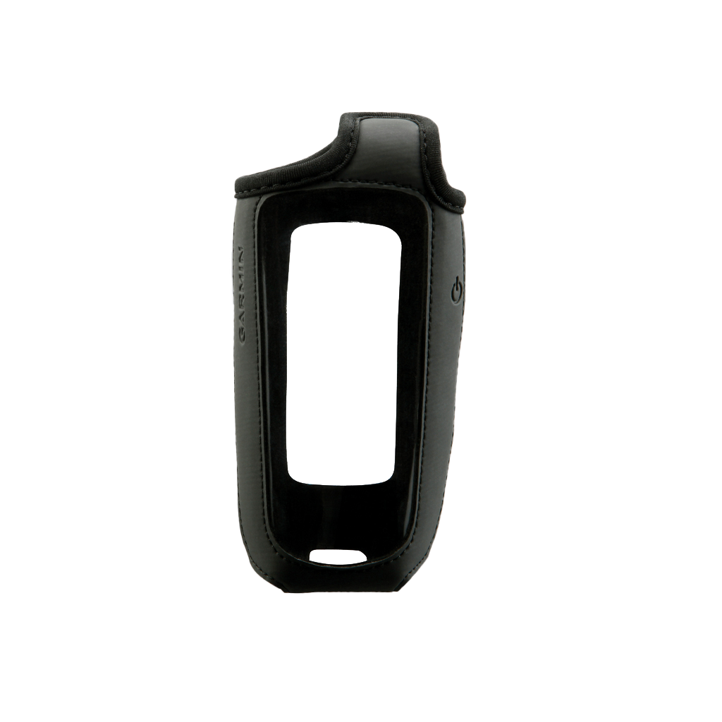 Garmin slip case, black leatherette GPS case for handheld devices