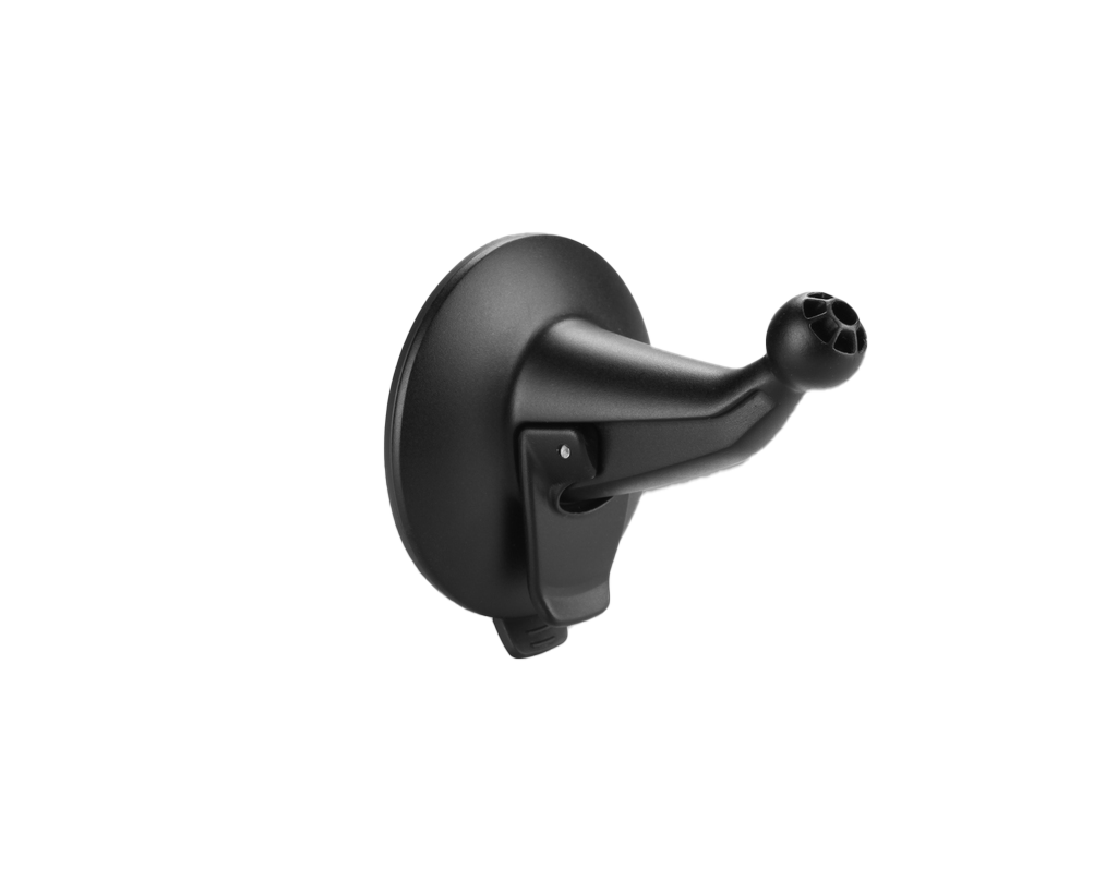 Garmin suction cup GPS mount, black plastic accessory
