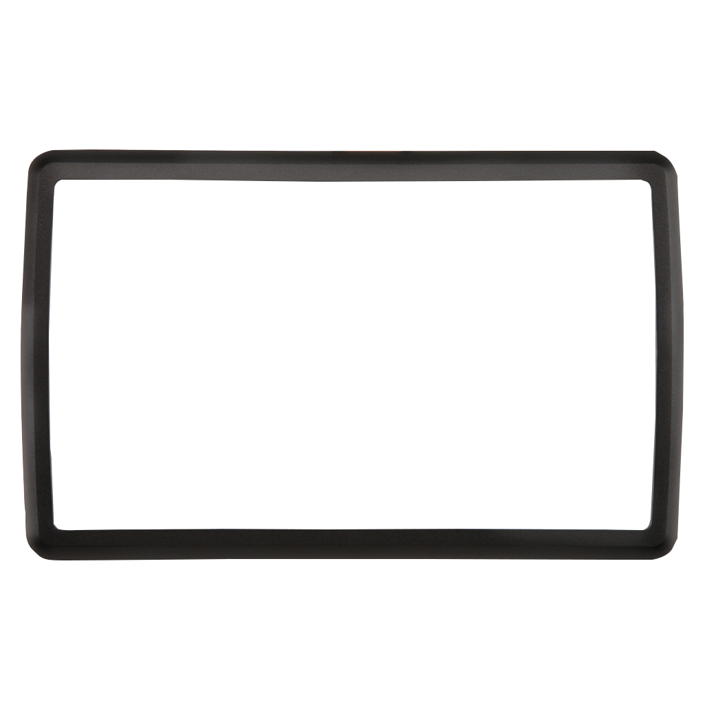 Garmin trim piece snap cover bezel for GPSMAP 1000 series, black