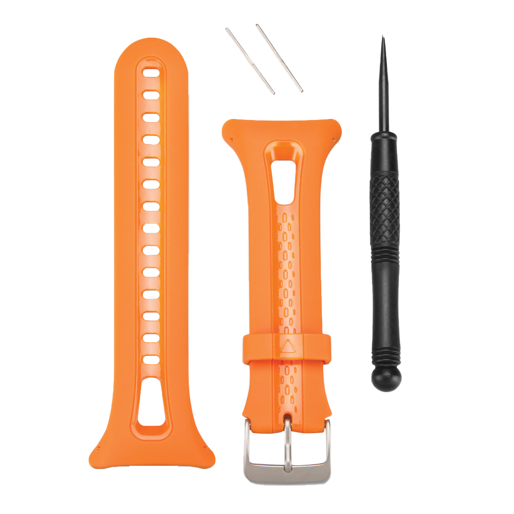 Garmin Watch Band - Large for Forerunner 10/15, Orange (010-11251-38) by Garmin