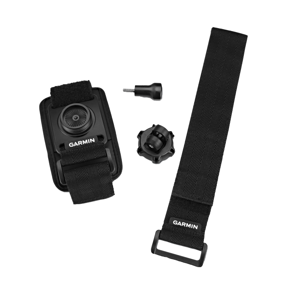 Garmin VIRB wrist strap kit, black with mounting hardware (010-11921-12)