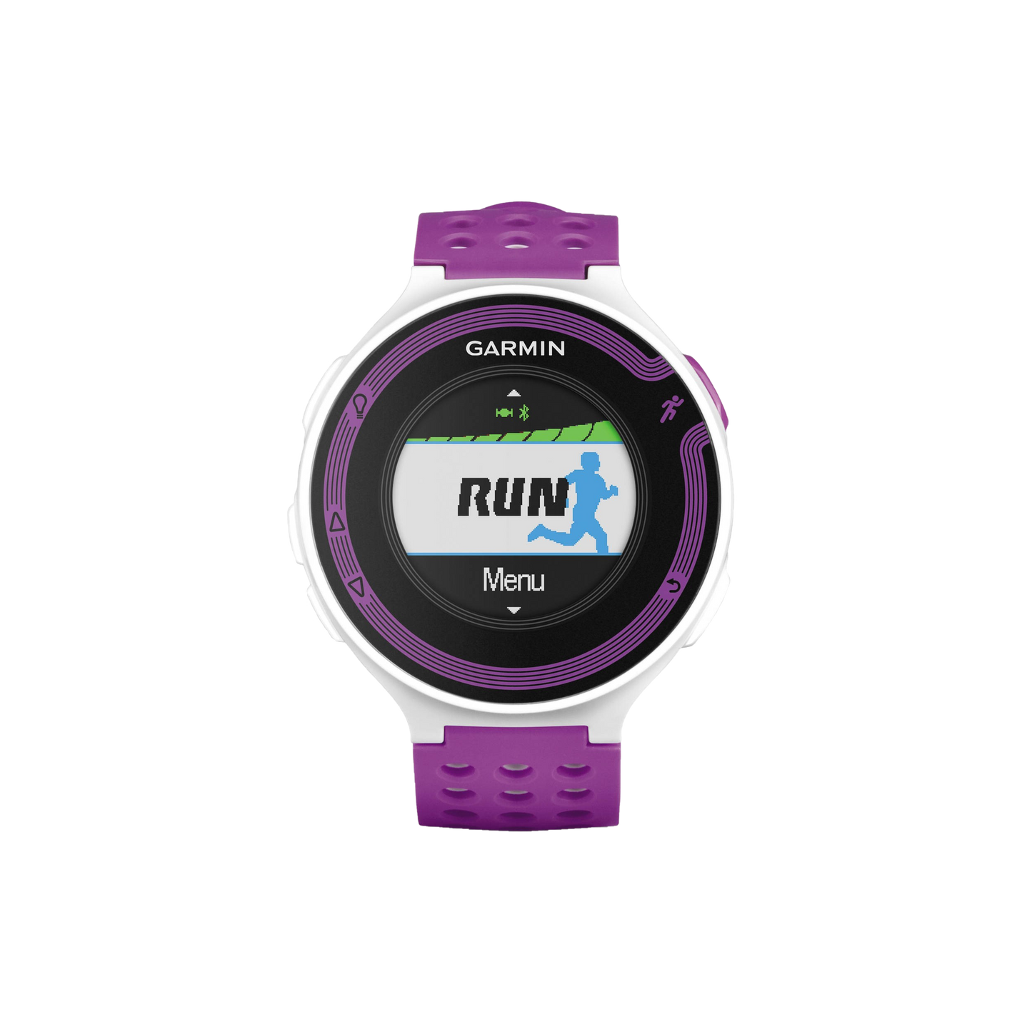 Garmin Forerunner 220, White & Violet, Fitness GPS Smartwatch for Runners (Garmin Certified Refurbished) by Garmin