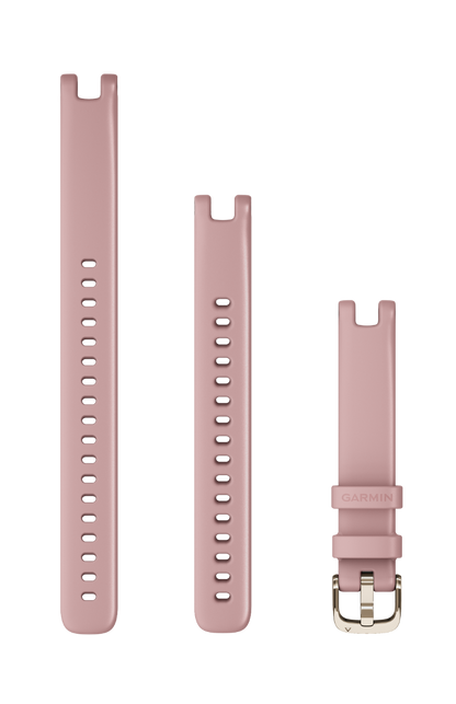 Garmin Lily Bands (14 mm) Dust Rose with Cream Gold Hardware (010-13068-04) by Garmin