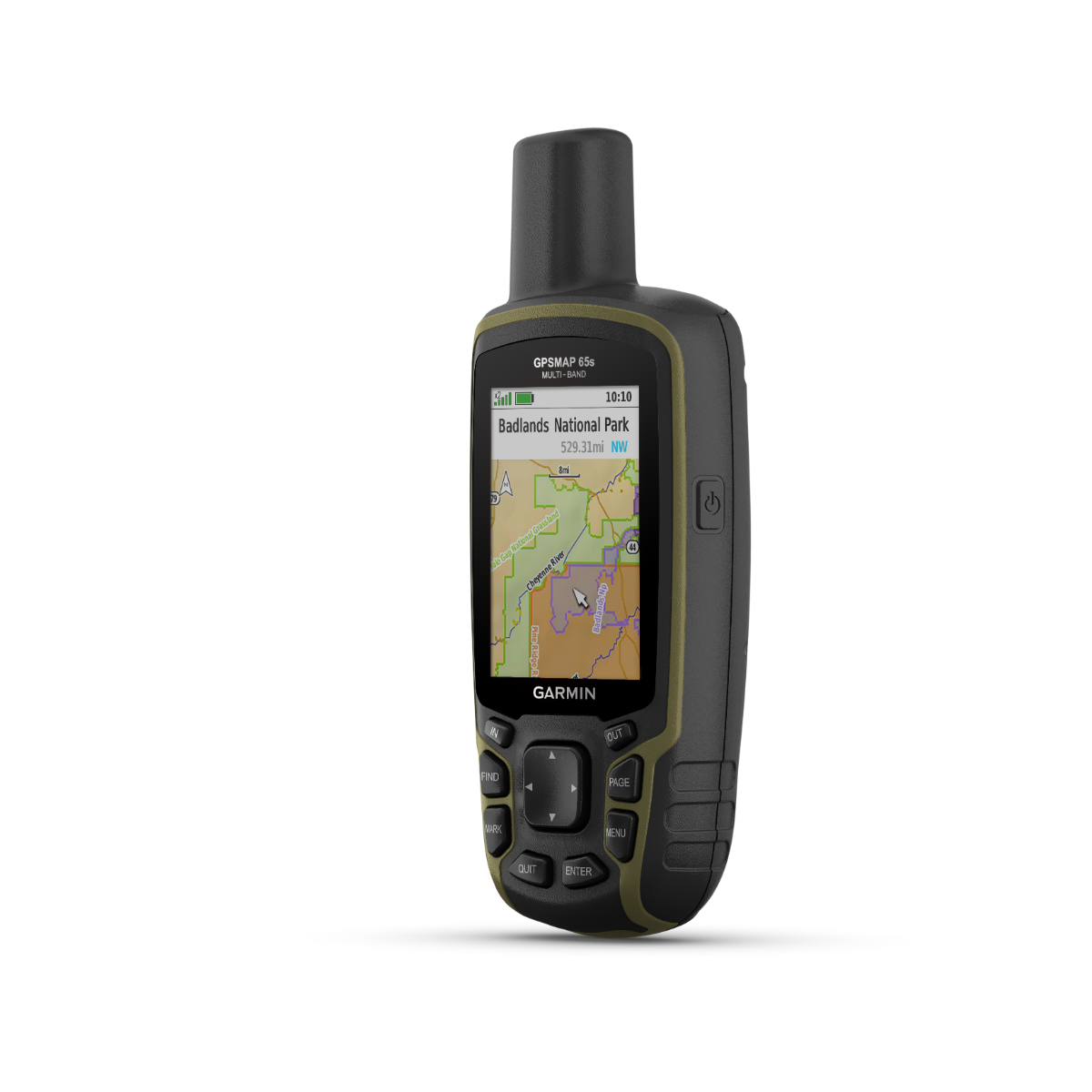 Garmin GPSMAP 65s, Handheld Outdoor/Trail GPS with Maps (Garmin Certified Refurbished) by Garmin