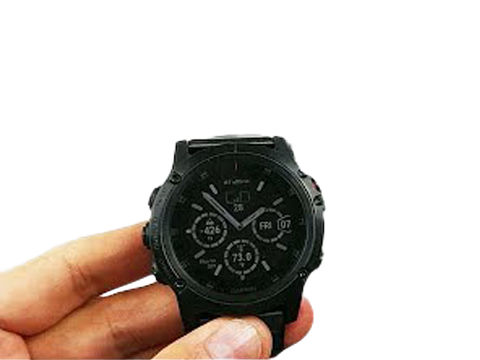 Garmin Fenix 5X Plus Sapphire with Black Band GPS Smartwatch (Garmin Certified Refurbished) by Garmin