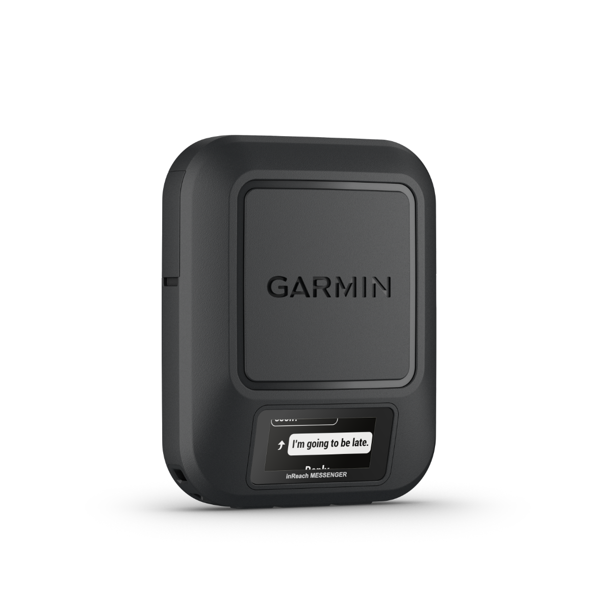 inReach Messenger satellite communicator by Garmin, black rugged handheld device